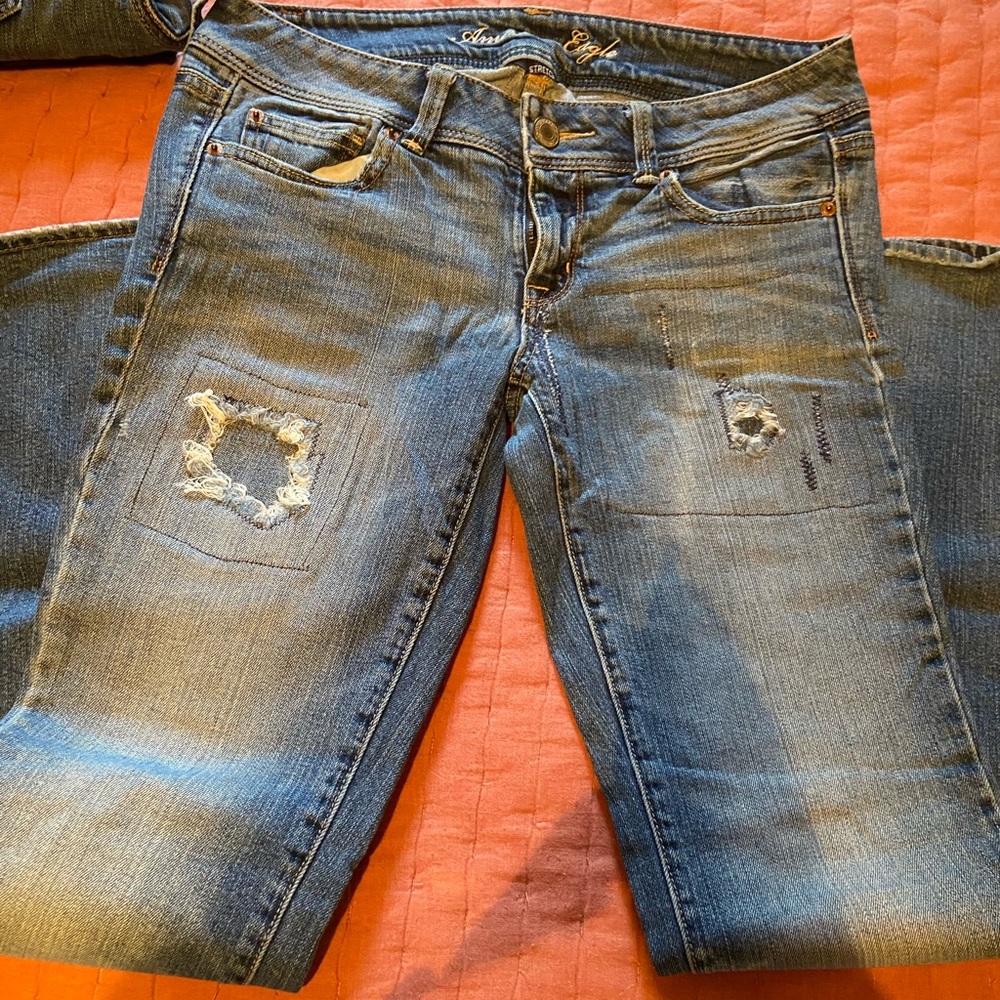 American Eagle slim boot size 8 regular length.